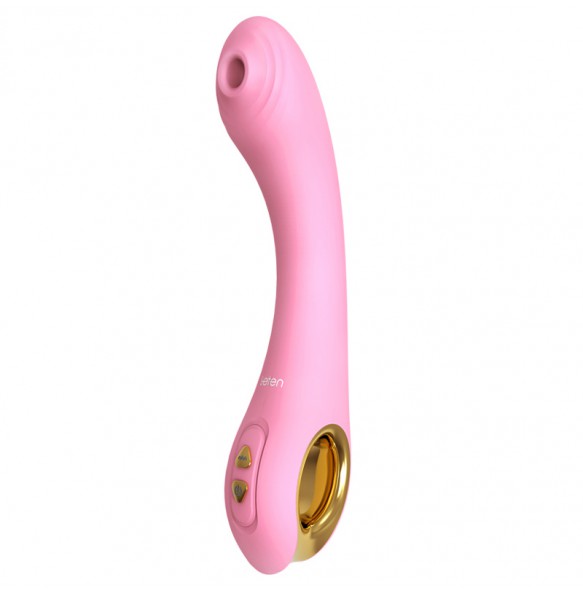 HK LETEN - Fairy G-Spot Licking Sucking Heating Vibrator (Chargeable - Pink)